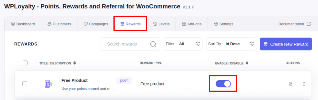 Points and rewards in woocommerce
