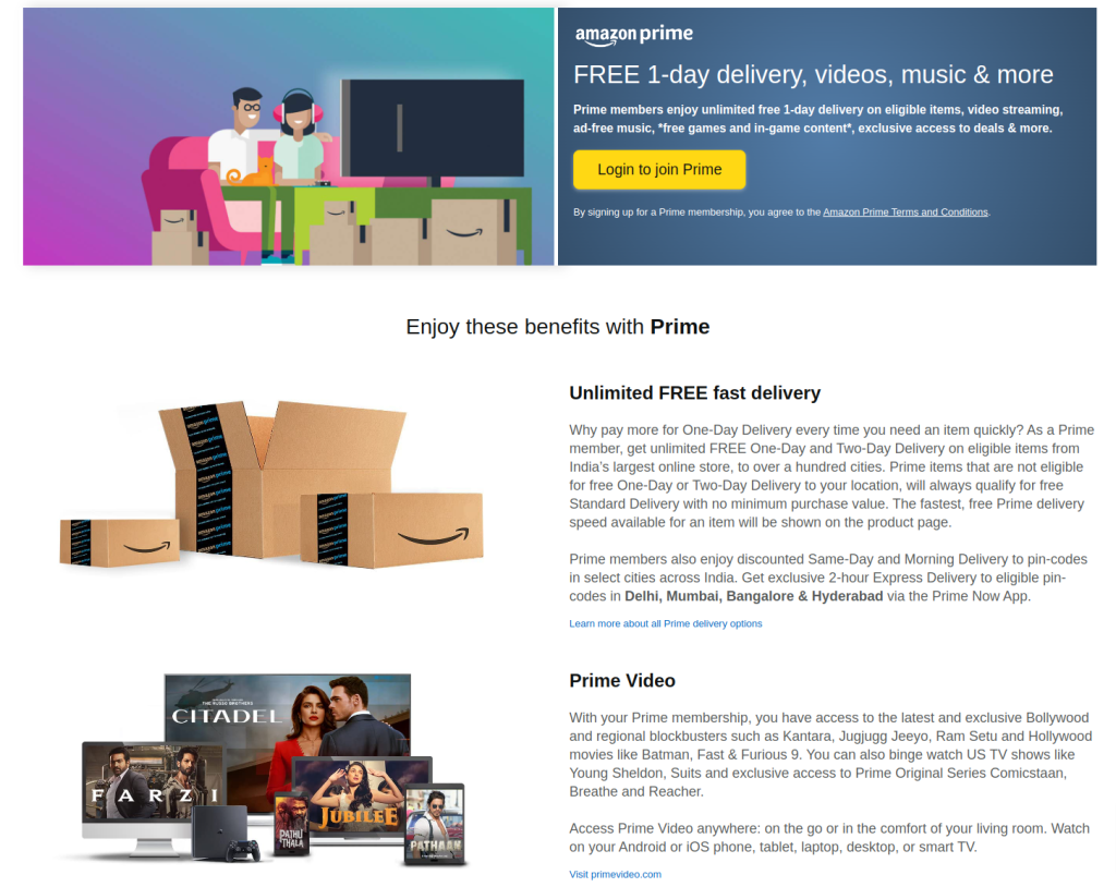 Cost effective retention strategy of Amazon