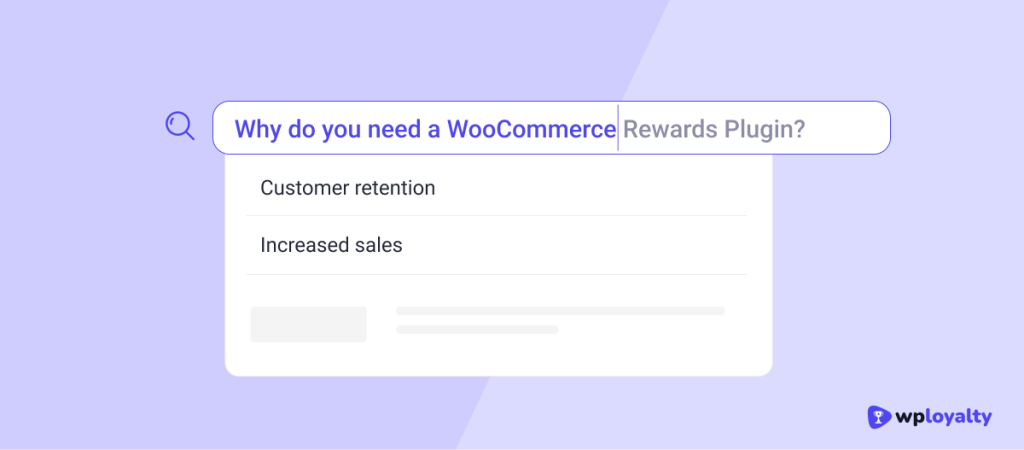 Why do need woocommerce rewards plugin
