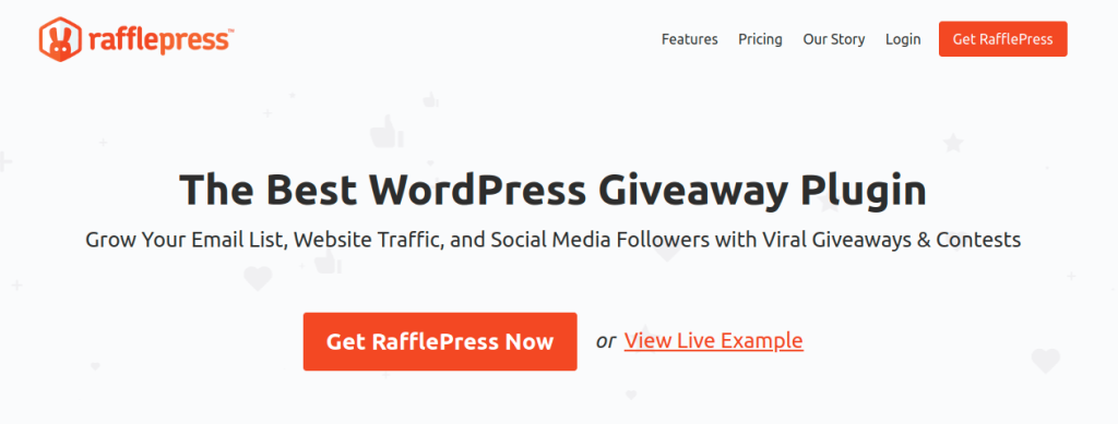 Best WordPress Giveaway Plugin by RafflePress