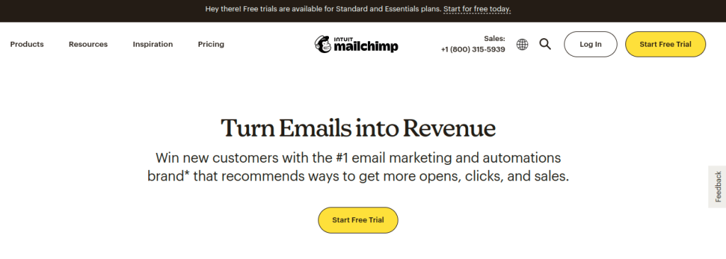 Email marketing and automation plugin by Mailchimp