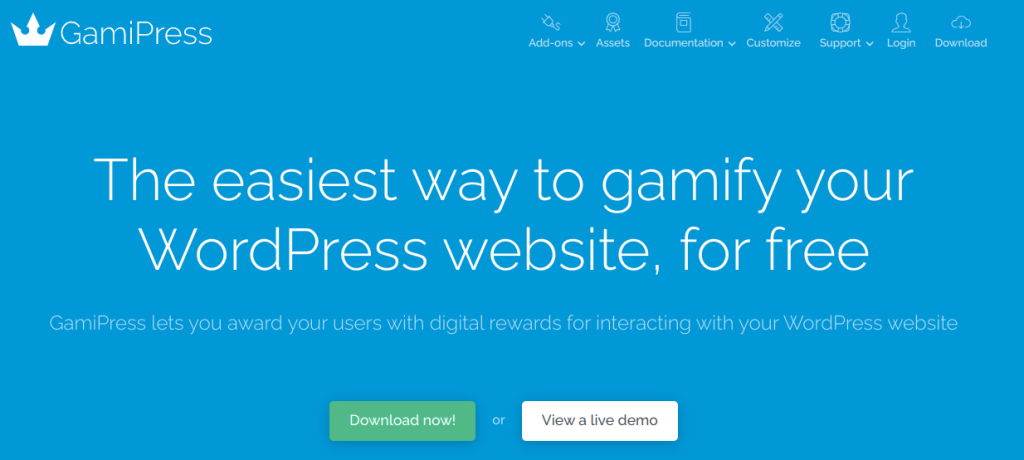 Gamification plugin for WordPress