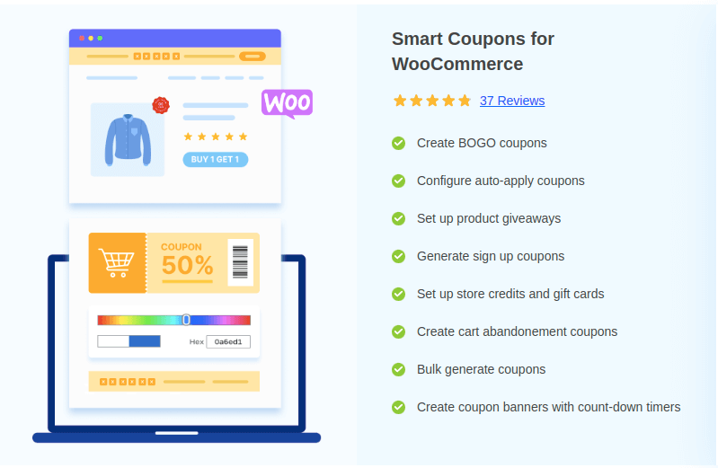 Smart Coupons for WooCommerce plugin