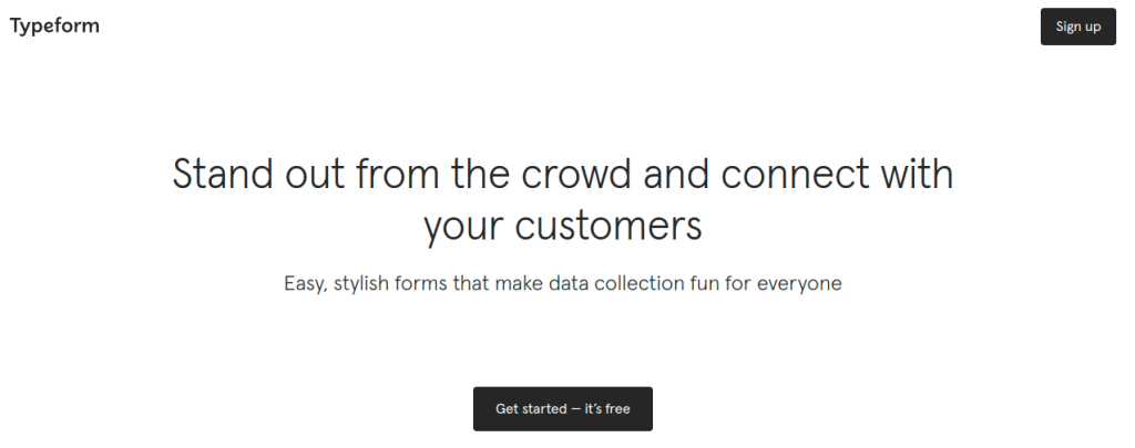 Create easy stylish forms using TypeForm plugin