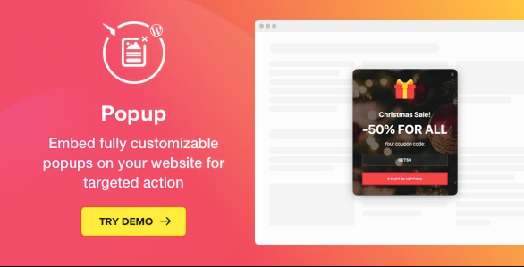 WooCommerce Popup maker plugin 