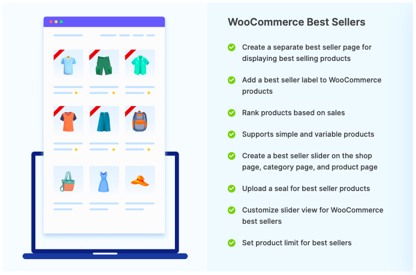 Woocommerce best sellers