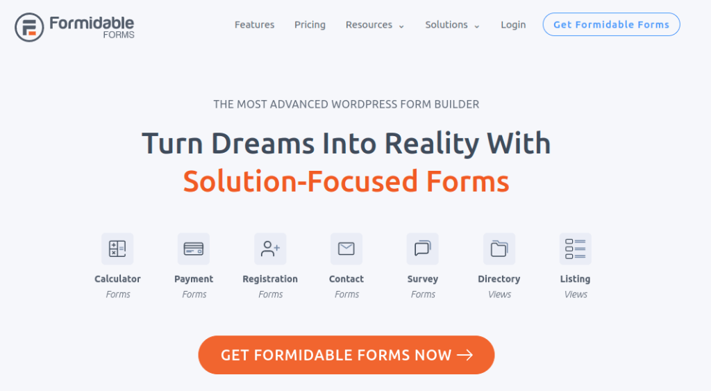 Advanced WordPress Form Builder by Formidable Forms