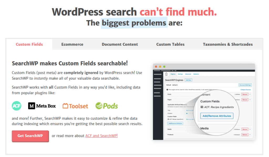 Search WP Best WordPress search plugin