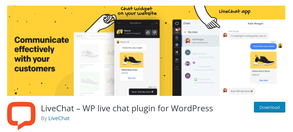 WordPress Live Chat Plugins for WooCommerce – LiveChat