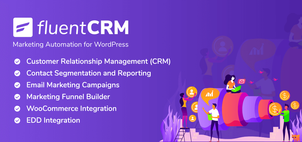 Fluent CRM - WordPress Marketing Automation