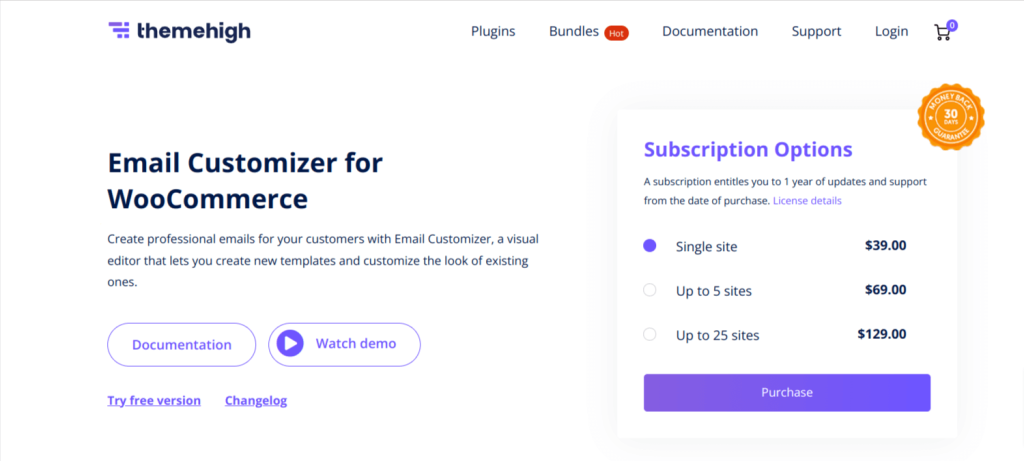 Email Customizer For WooCommerce by ThemeHigh