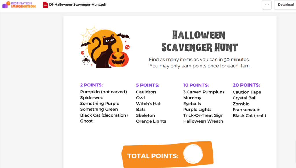 Halloween Promotion - Haunting Treasure Hunt