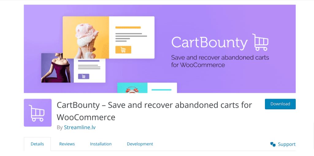 Cartbounty abandoned cart plugin