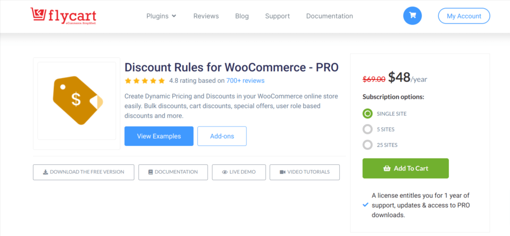 Discount Rules for WooCommerce by Flycart