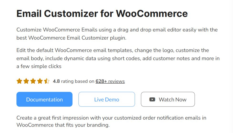 Email Customizer for WooCommerce Plugin