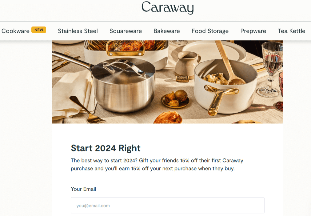 Caraway referral program