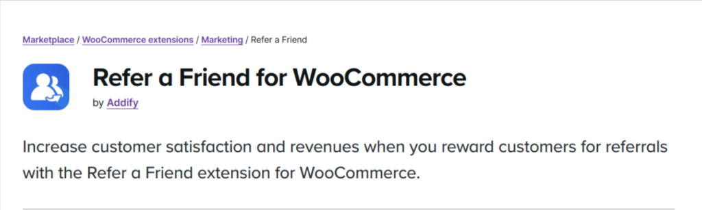 WooCommerce Refer a Friend by Addify