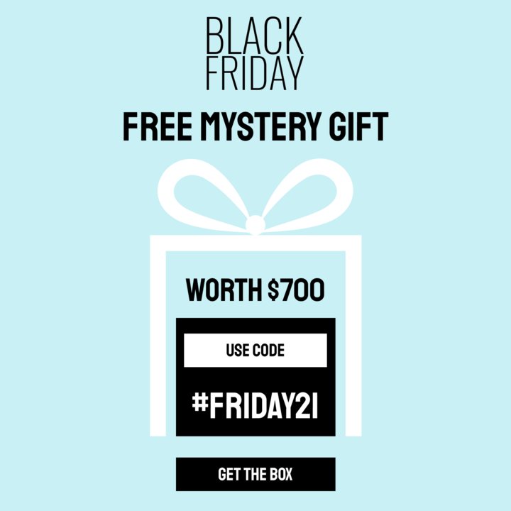 Black Friday themed mystery box template