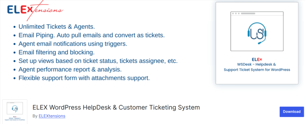 ELEX WordPress HelpDesk