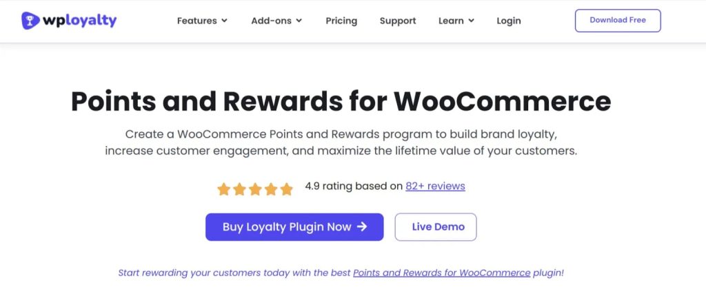 WPLoyalty - Loyalty Points and Rewards Program Management software