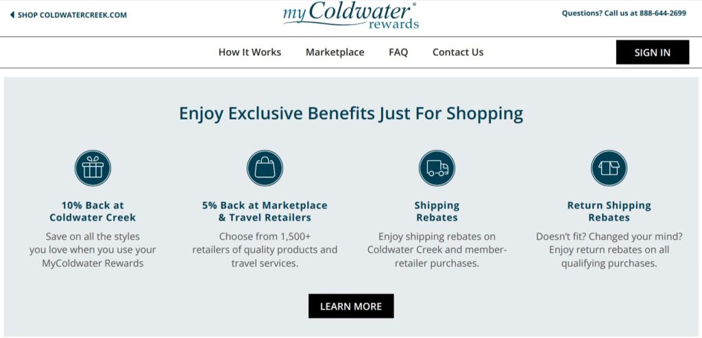 Coldwater Creek’s subscription-based loyalty program