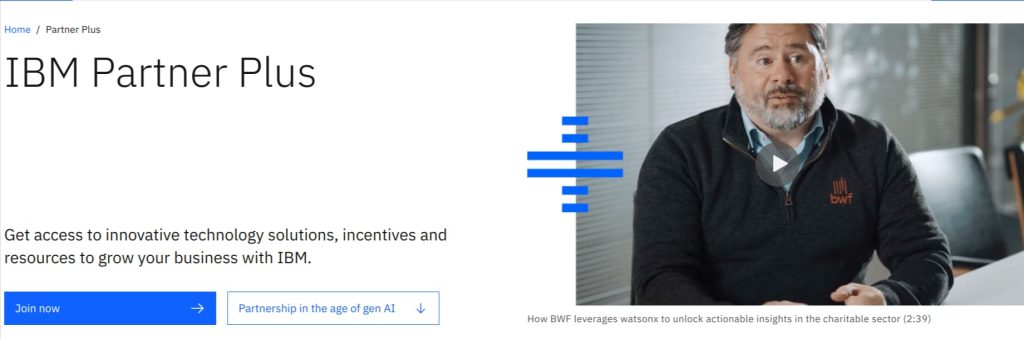  IBM’s partner plus rewards program