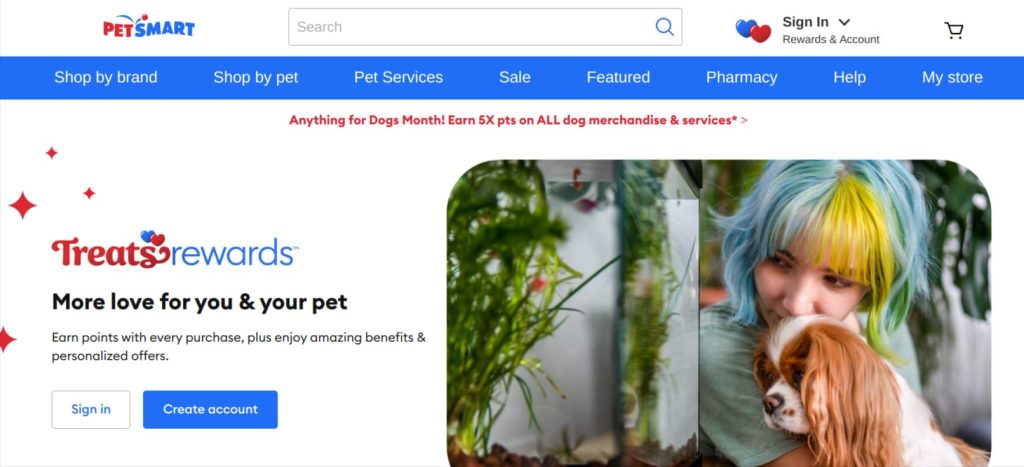 PetSmart treats rewards
