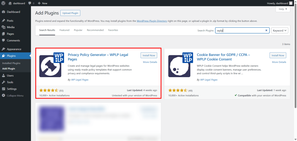 Install and Activate the Plugin