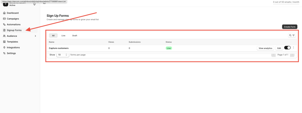 Retainful Settings — Cart Tracking tab